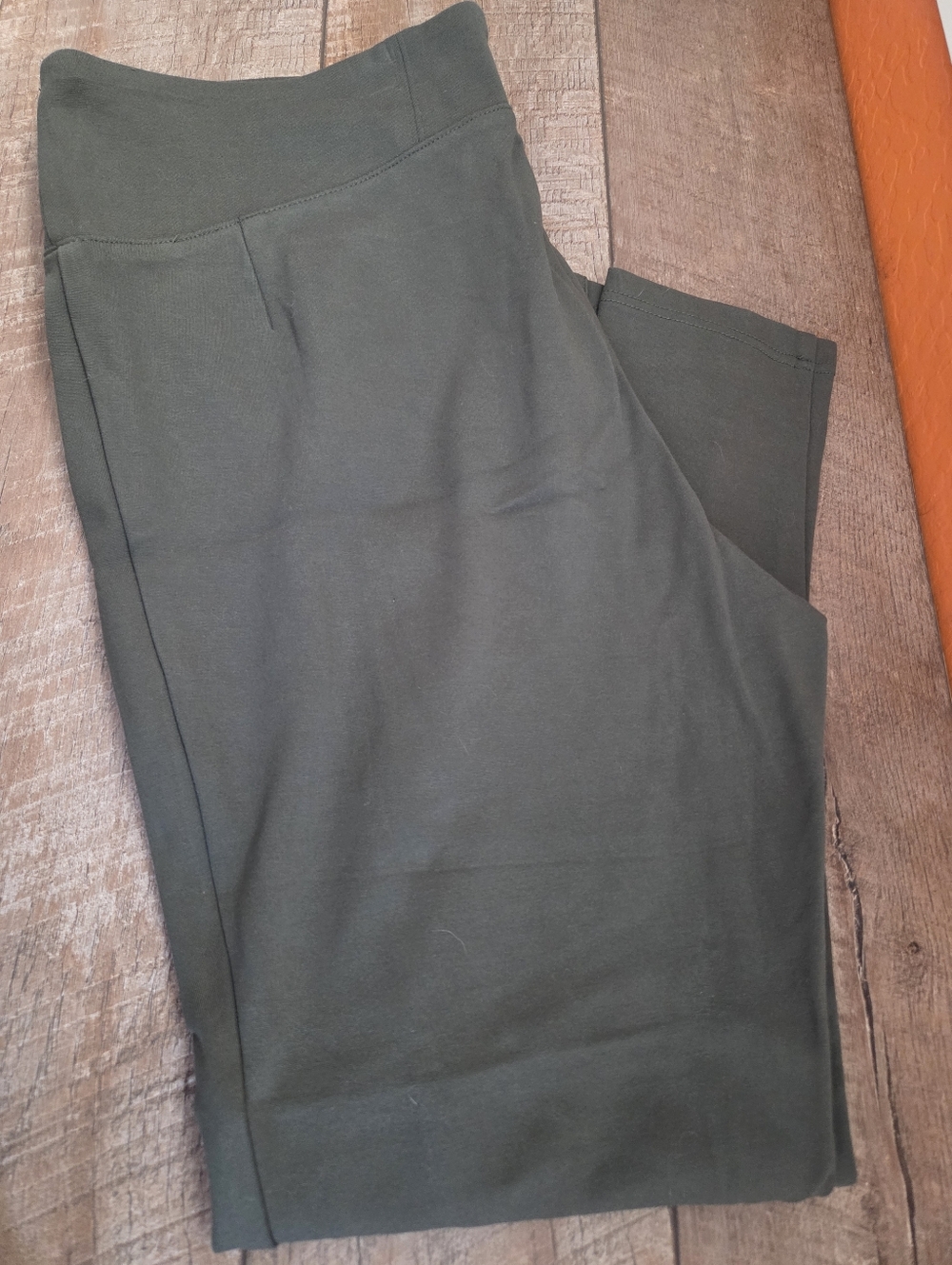 Zac & Rachel Pull-On Ankle Pants With Front Seam